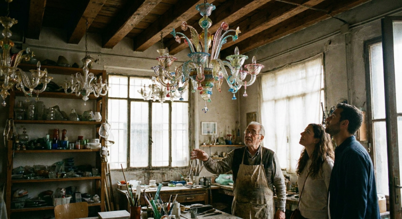 murano glass chandelier: guida essenziale alla scelta